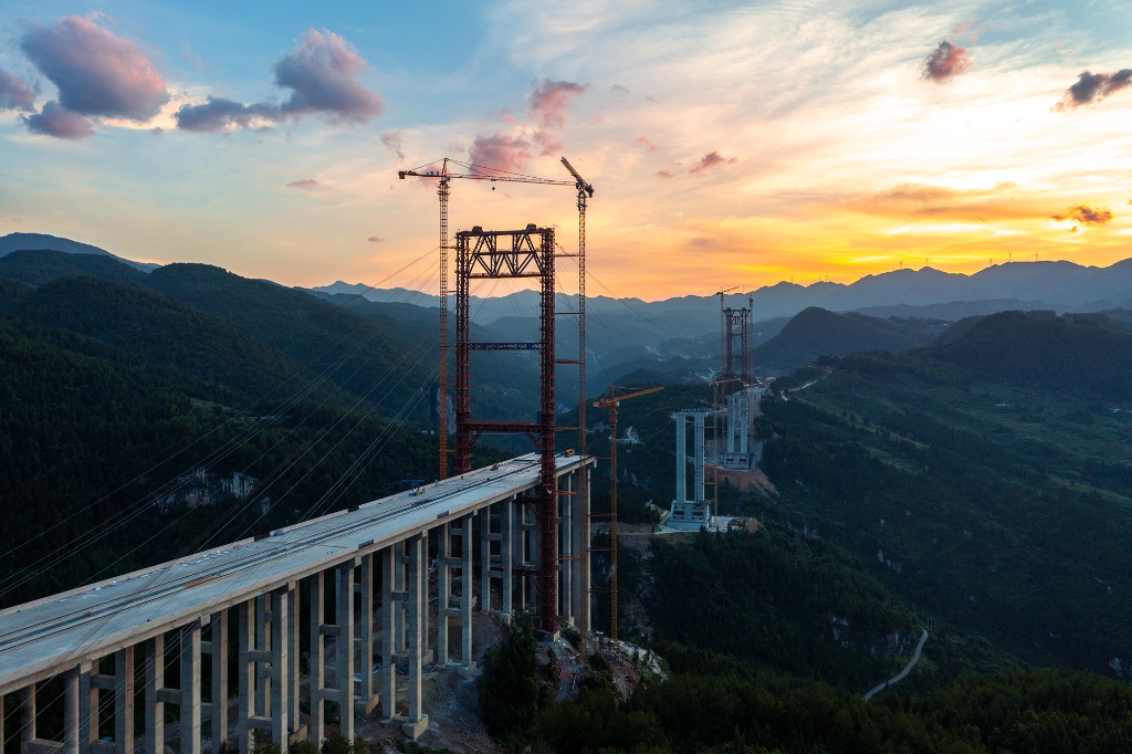 渝湘復(fù)線雙堡特大橋