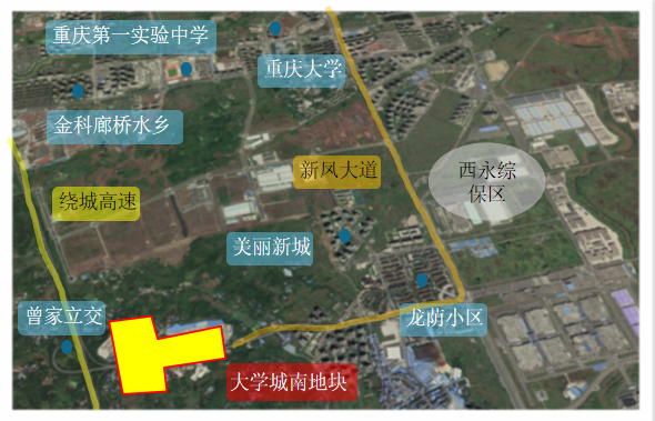大學(xué)城地塊